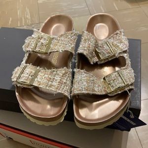NWT Birkenstock x Marta Ferri Tweed Arizona